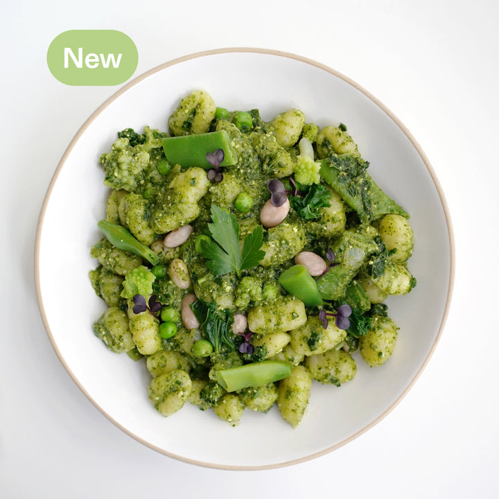 Green Pesto Gnocchi -