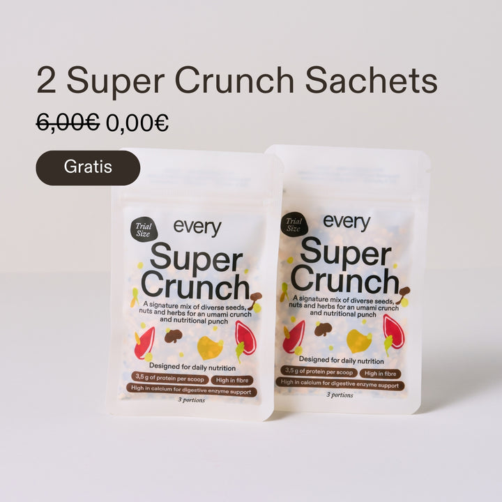 Gratis Super Crunch 45g (Sachet) NL